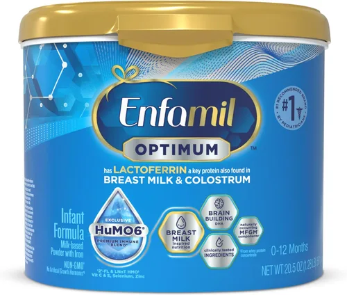 Enfamil Enspire Fórmula en Polvo a Base de Leche con Lactoferrina (que se encuentra en el Calostro y la Leche Materna) para Bebés - Envase