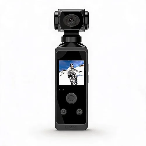 Dpofirs Cámara de acción portátil 1080P con rotación de 270° antivibración y 98.4 ft - Cámara de video submarina HD con micrófono para buceo