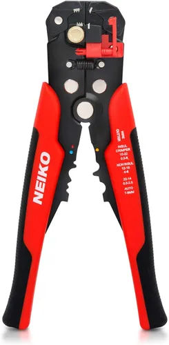 Vista 8 de NEIKO 02039A Juego de Alicates para Crimpar Terminales y Cortador de Cable, Herramienta de Crimpado de Cable de Batería, 8-0 AWG, 6mm - 50mm