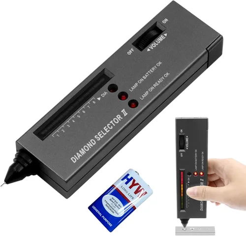 Medidor de conductividad térmica portátil Pluma de taladro Detector de gemas de diamante de alta precisión Probador de diamantes Probador de joyas