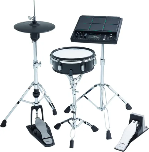 Vista 7 de Roland SPD-SX PRO Almohadilla de muestreo en paquete con baquetas, cable MIDI, cable de instrumento y paño de pulido Austin Bazaar