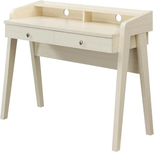 Vista 12 de Convenience Concepts Newport Deluxe - Escritorio con 2 cajones y estante, color negro