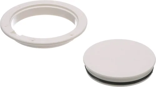 Vista 4 de Seachoice Placa de cubierta blanca Pry-Up, hermética