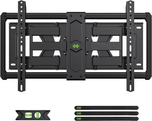 Vista 11 de USX MOUNT - Soporte de extensión de montaje en pared para televisor con placa de pared, ajuste para travesaños de madera de 16-24 pulgadas y fácil