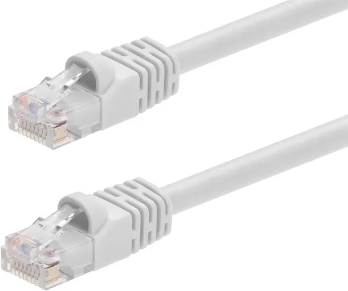 Vista 10 de 0.5FT 24AWG Cat5e 350MHz UTP Cable de red Ethernet de cobre desnudo - Negro