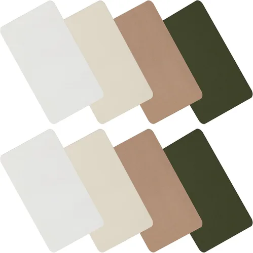 Vista 14 de Parche de reparación de nailon, autoadhesivo, impermeable, ligero, para ropa, chaqueta, tienda de campaña, bolsa de tela (negro, blanco)