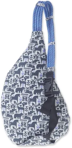Vista 2 de KAVU Bolsa de hombro, bandolera de cuerda original con correa de hombro de cuerda ajustable