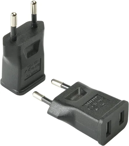 Vista 7 de Fielect C14 macho a hembra US NEMA 5-15R adaptador de enchufe convertidor C14 a NEMA 5-15R enchufe adaptador de corriente, 1 unids