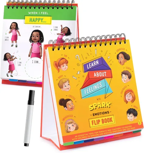 Vista 10 de Libro de imágenes y tarjetas de emociones, tarjetas de historia con imágenes, actividades de aprendizaje socioemocional, educación en casa