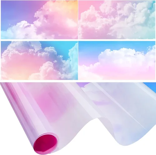 Vista 15 de Amylove 4 Piezas Cubiertas de Luz Fluorescente Paneles de Techo para Aula Filtros de Luz con Material de Película Retroiluminada para Oficina