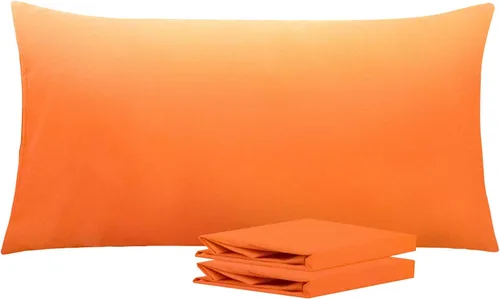 Vista 68 de NTBAY Juego de fundas de almohada estándar, paquete de 2 fundas de almohada de microfibra cepillada de 20 x 26 pulgadas, suaves, sin arrugas