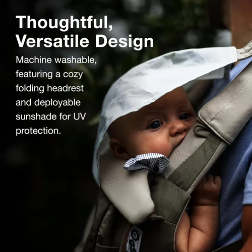 Vista 5 de Osprey Poco Soft - Portabebés convertible suave para recién nacidos - Cabestrillo ergonómico para niños pequeños