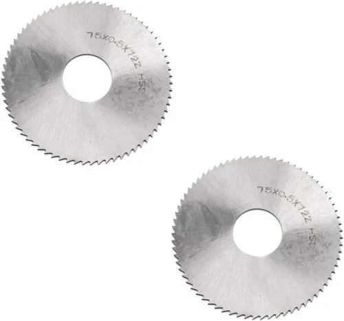 Vista 8 de Herramienta de corte circular de 72 dientes lisos, herramienta de corte de 2.362 in/2.36 pulgadas de diámetro de 0.020 in/0.02 pulgadas de grosor