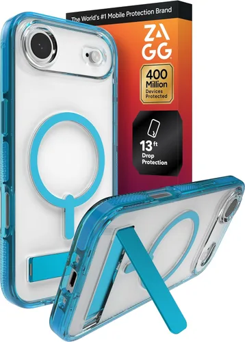 Vista 85 de ZAGG Gear4 Santa Cruz Snap Case para Apple iPhone 14, protección contra caídas D30 de hasta 13 pies (4 m), compatible con carga inalámbrica, parte