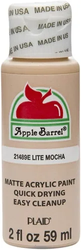 Vista 73 de Apple Barrel Pintura acrílica en varios colores (2 onzas), 20512, Burnt Umber