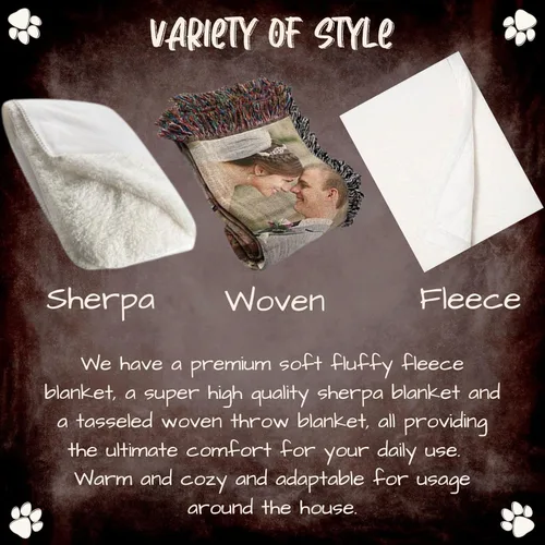 Vista 3 de Rustic Shih Tzu Dog Blanket - Lightweight Super Soft Cozy and Durable Bed Blanket - Animal Theme Fuzzy Blanket for Sofa Bed Couch Luxury Soft