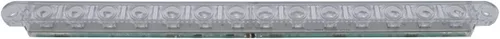 Vista 4 de United Pacific Barra de luz de señal de giro de 14 LED de 12" - ámbar LED/lente ámbar, 38946