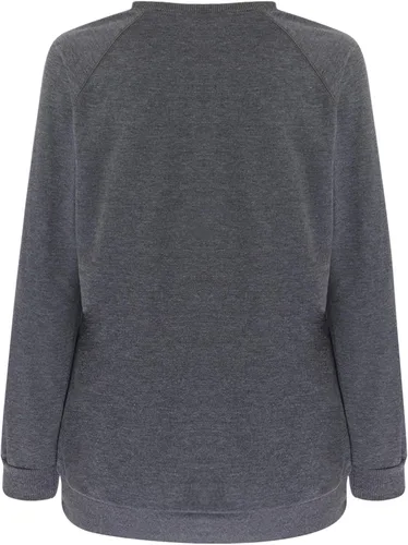 Vista 4 de Sudadera con texto en inglés "Not My Circus Not My Monkeys My Monkeys Fly" para mujer, camisetas de bruja de Halloween, divertidas letras impresas