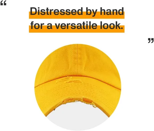 Vista 5 de KBETHOS - Gorra de béisbol ajustable, de algodón desgastado, vintage, unisex, estilo polo, camionero, para papá