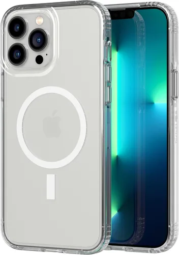 Vista 10 de Tech21 Evo Clear (MagSafe) - Funda transparente MagSafe para iPhone 13 con protección contra caídas de 12 pies