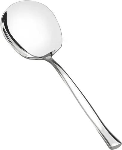 Cuchara de servir buffet de acero inoxidable de 6 piezas, 6 cucharas grandes para servir