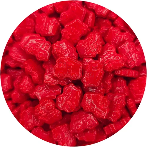 Vista 23 de NCS Gránulos comestibles de caramelo rojo, amarillo, azul, plateado y negro, 8 onzas, ideal para cupcakes, galletas, pasteles, pasteles, pasteles