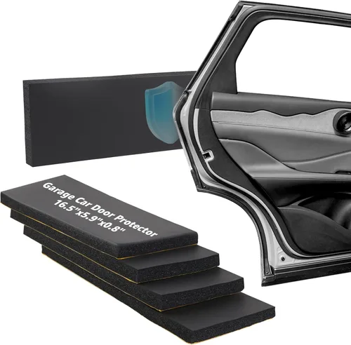 Vista 8 de Protector de Pared de Garaje, Paquete de 2 Amortiguadores de Espuma EVA Gruesa para Puertas de Automóvil, Impermeable e Ignífugo Protector de Pared
