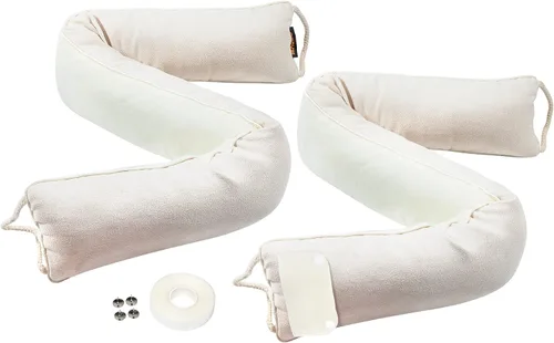 Vista 15 de MAGZO Tope de Corrientes de Aire para Puerta, Bloqueador de Corrientes de Aire Bajo la Puerta de 32 Pulgadas Tope de Ruido, Bloqueador de Viento