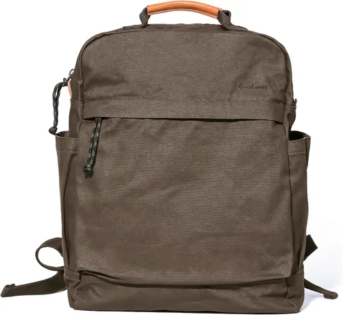 Gootium Mochila de lona para mujer, estilo vintage, con cremallera, casual, mochila de tela para viajes al aire libre, Umber, Tamaño único, Mochilas