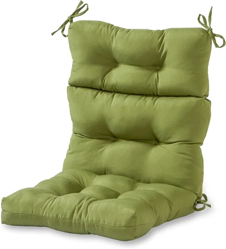 Vista 119 de Greendale Home Fashions Aloha - Cojín para silla de respaldo alto para exteriores de 44 x 22 pulgadas