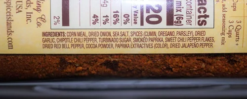 Vista 5 de Spice Islands Condimento prémium para tacos, 24.5 onzas