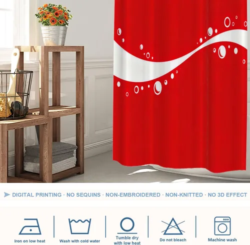 Vista 317 de Shrahala Father and Child Embracing No Hooks Shower Curtain with Snap in Liner Set, Tender Moment Captured Bathroom Décor Polyester Fiber Waterproof