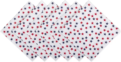 Vista 8 de DII Americana Stars Kitchen & Tabletop Collection - Camino de mesa para el 4 de julio y Día de los Caídos, 14 x 72 pulgadas