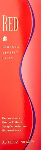 Vista 2 de Giorgio Beverly Hills Red - Perfume para mujer, Eau de Toilette EDT en aerosol, regalo para ella, 3 onzas líquidas