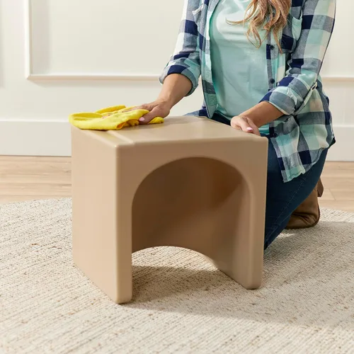 Vista 68 de ECR4Kids Tri-Me 3 en 1 silla cubo, muebles para niños, gris claro