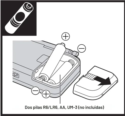Vista 5 de Panasonic RF-P50d Radio AM/FM de bolsillo Plata RF-P50D