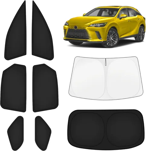 Vista 36 de KUST - Parasol plegable para parabrisas para BMW X1 E84, accesorios 2011 2012 2013 2014 2015, protector de visera de sol ajustable que bloquea