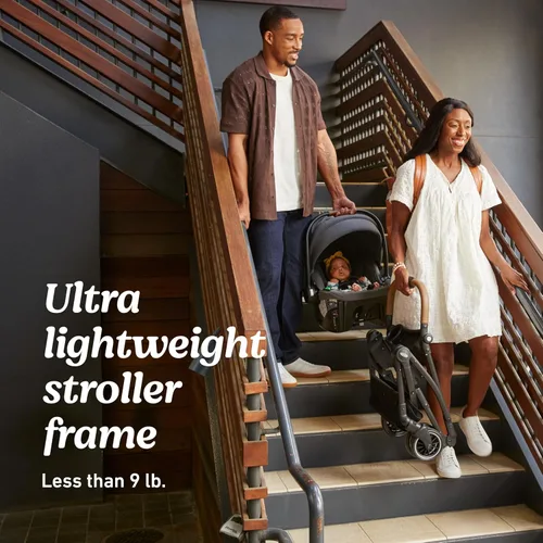 Vista 2 de Graco Gomax Next Gen - Sistema de viaje para asiento de automóvil, asiento de coche para bebé, asiento de automóvil para niños, cochecito compacto