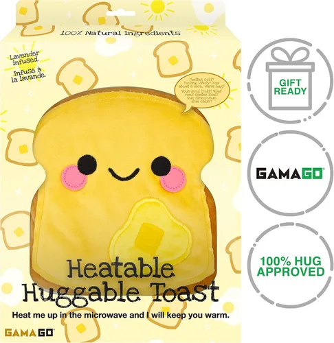 Vista 7 de GAMAGO Almohadilla térmica y almohada abrazable para tostadas, almohadilla térmica para microondas para calambres, dolores y alivio de la ansiedad