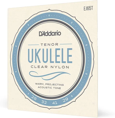 Vista 19 de D'Addario - Juego de cuerdas para ukelele barítono, fluorocarbono, EJ99B, 4 cuerdas, paquete de 1