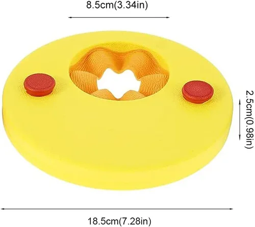 Vista 5 de Discos de flotador de brazo, bandas de brazo de espuma EVA, ejercicios de natación, discos de ayuda de flotador, 6 discos de flotador de brazo