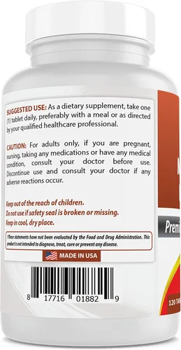 Vista 3 de Calcio, magnesio, potasio y complejo B-100