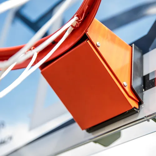 Vista 7 de Silverback NXT - Aros de baloncesto enterrados de 54 pulgadas y NXT de 60 pulgadas con tablero de baloncesto de altura ajustable y diseño QuickPlay