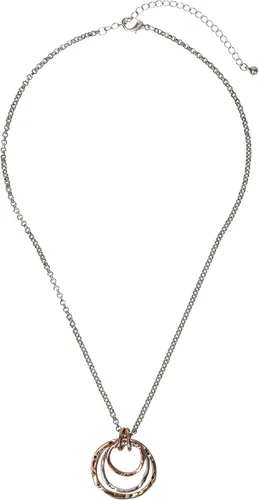 Vista 3 de SPUNKYsoul Boho 3 Círculos Colgante Hecho a Mano Tierra Océano Collar Joyería para Mujer Oro Plata Cobre Oro Rosa Multi-Metal