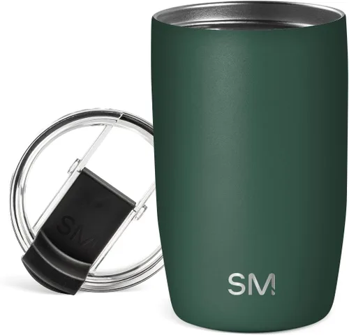 Vista 14 de Simple Modern Taza de café de viaje Tumbler con tapa abatible Reutilizable, aislada, de acero inoxidable, taza de café helado Cold Brew, termo