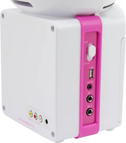 Vista 5 de JENKT2008B - Sistema de karaoke HELLO KITTY KT2008B con espectáculo de luz LED