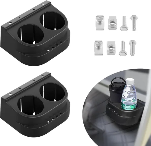 Vista 8 de Club Car DS Cup Holder Kit Dual para 1993 en adelante carrito de golf OEM # 1016811 101708301