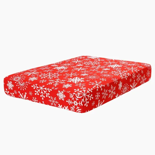 Vista 197 de hyha Fundas de cojín de sofá estampadas, fundas de sofá florales lavables para sofás con 2 cojines, fundas de cojín de patrón elástico para muebles