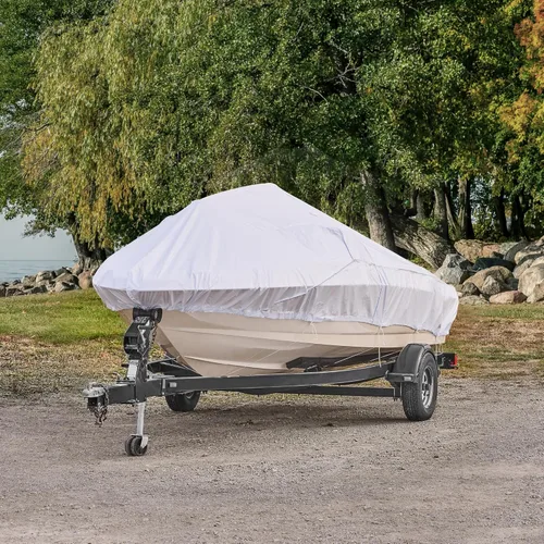 Vista 3 de Transhield Funda universal para barco marino Impermeable, resistente Correas y rejillas de ventilación incluidas