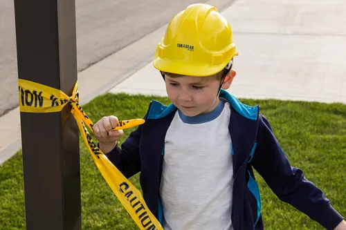 Vista 3 de Casco de construcción para niños de 3 a 6 años, para trabajar o jugar TORXGEAR KIDS